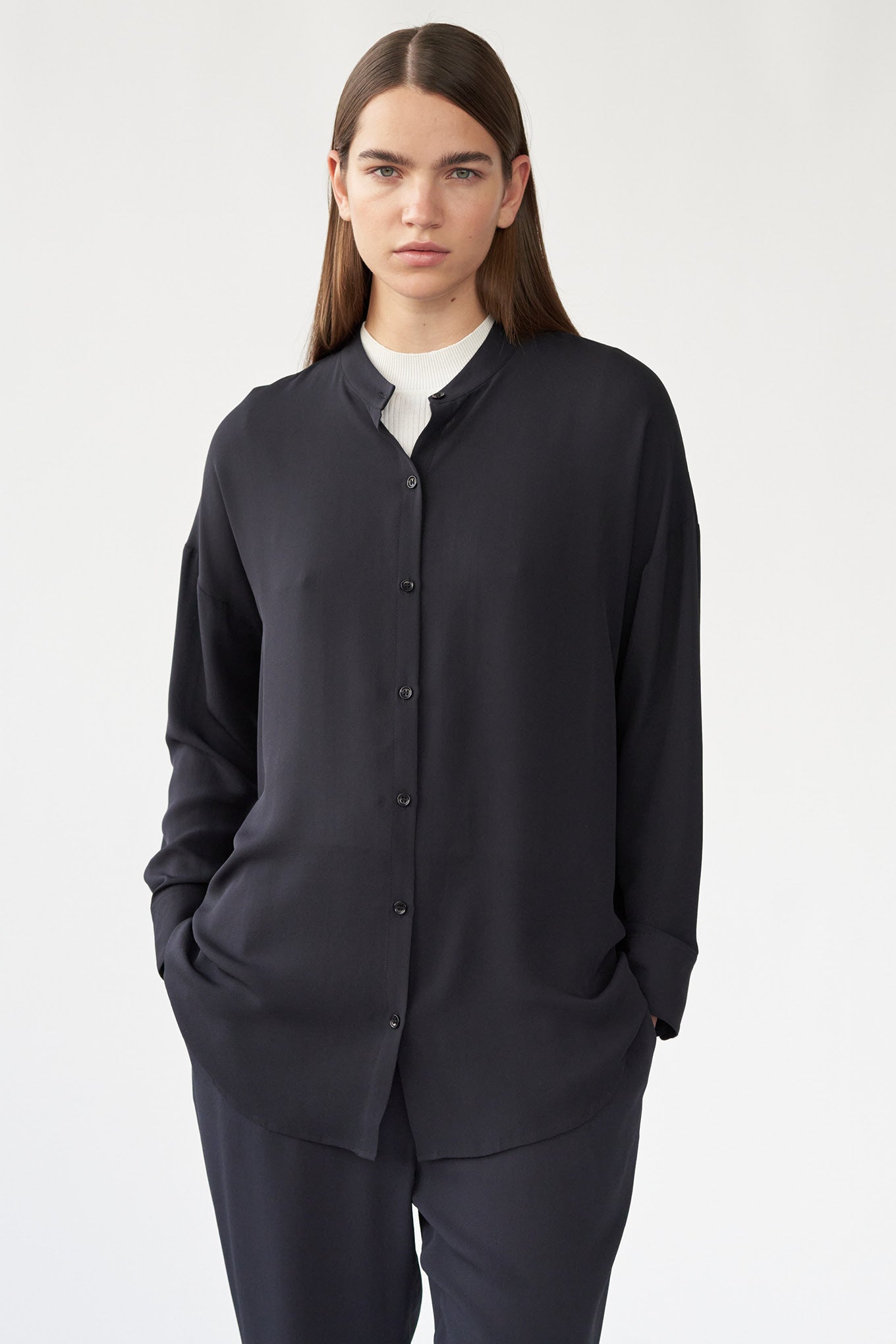 BETSY SHIRT - DARK NAVY