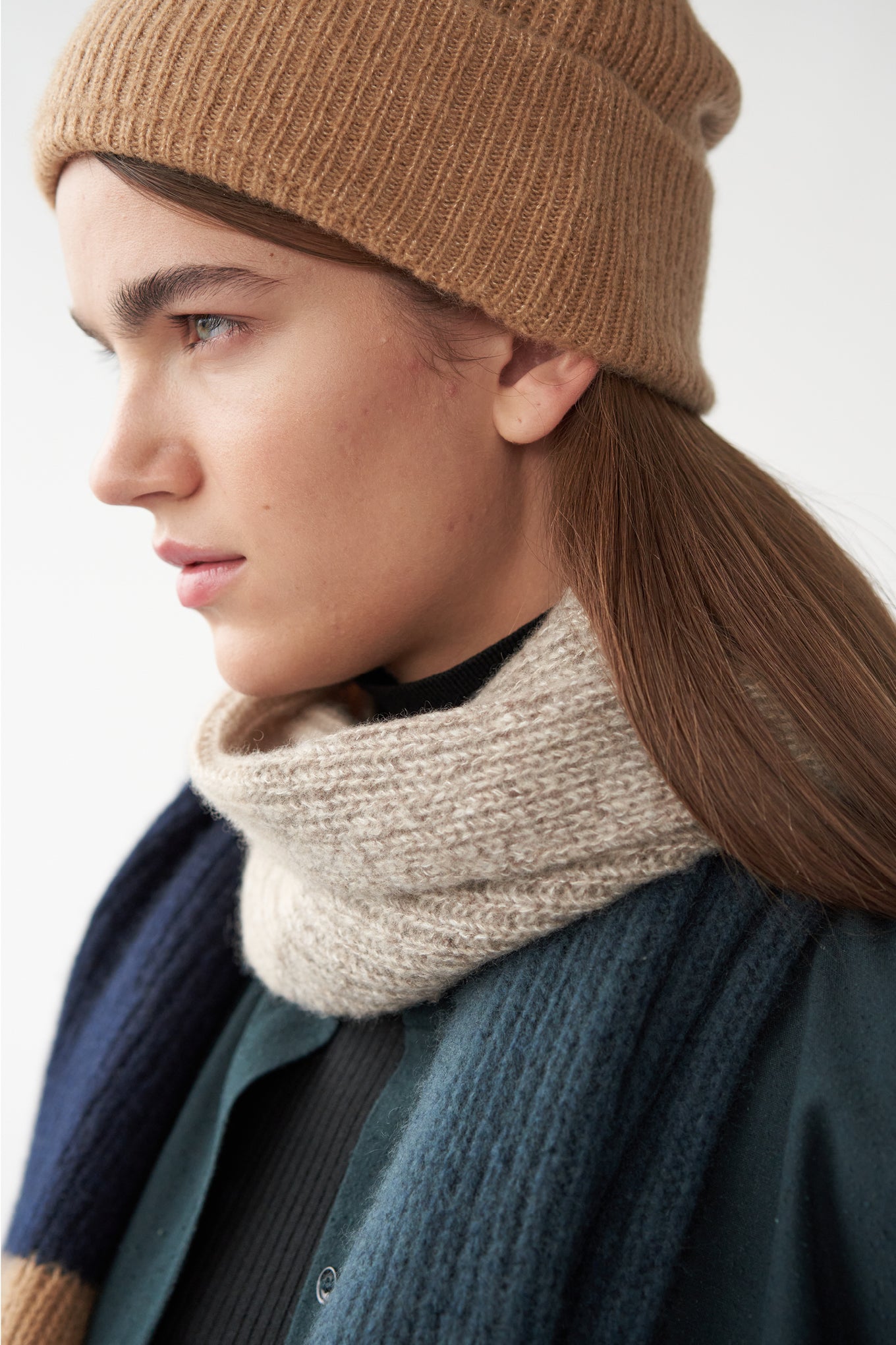 ATLAS BEANIE - CAMEL - SILK/CASHMERE