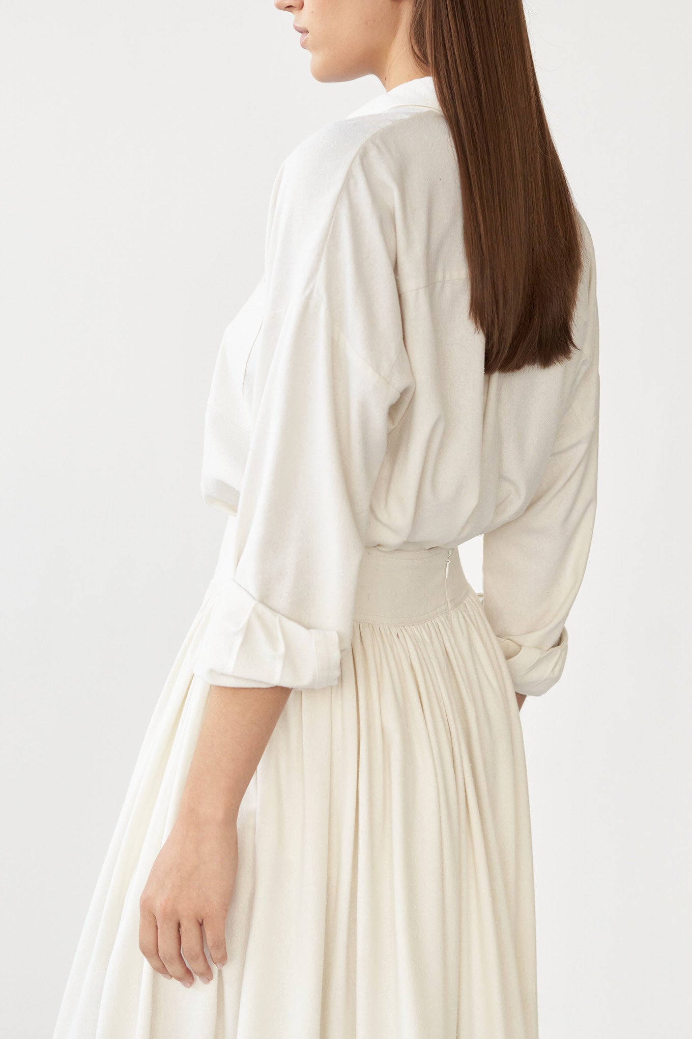 ISEA SKIRT - OFF WHITE