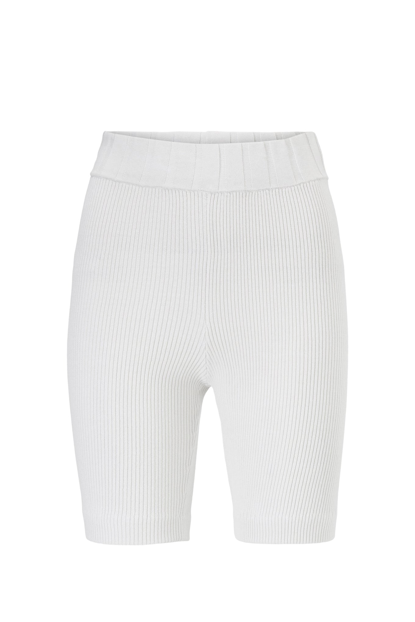 Knit store white shorts