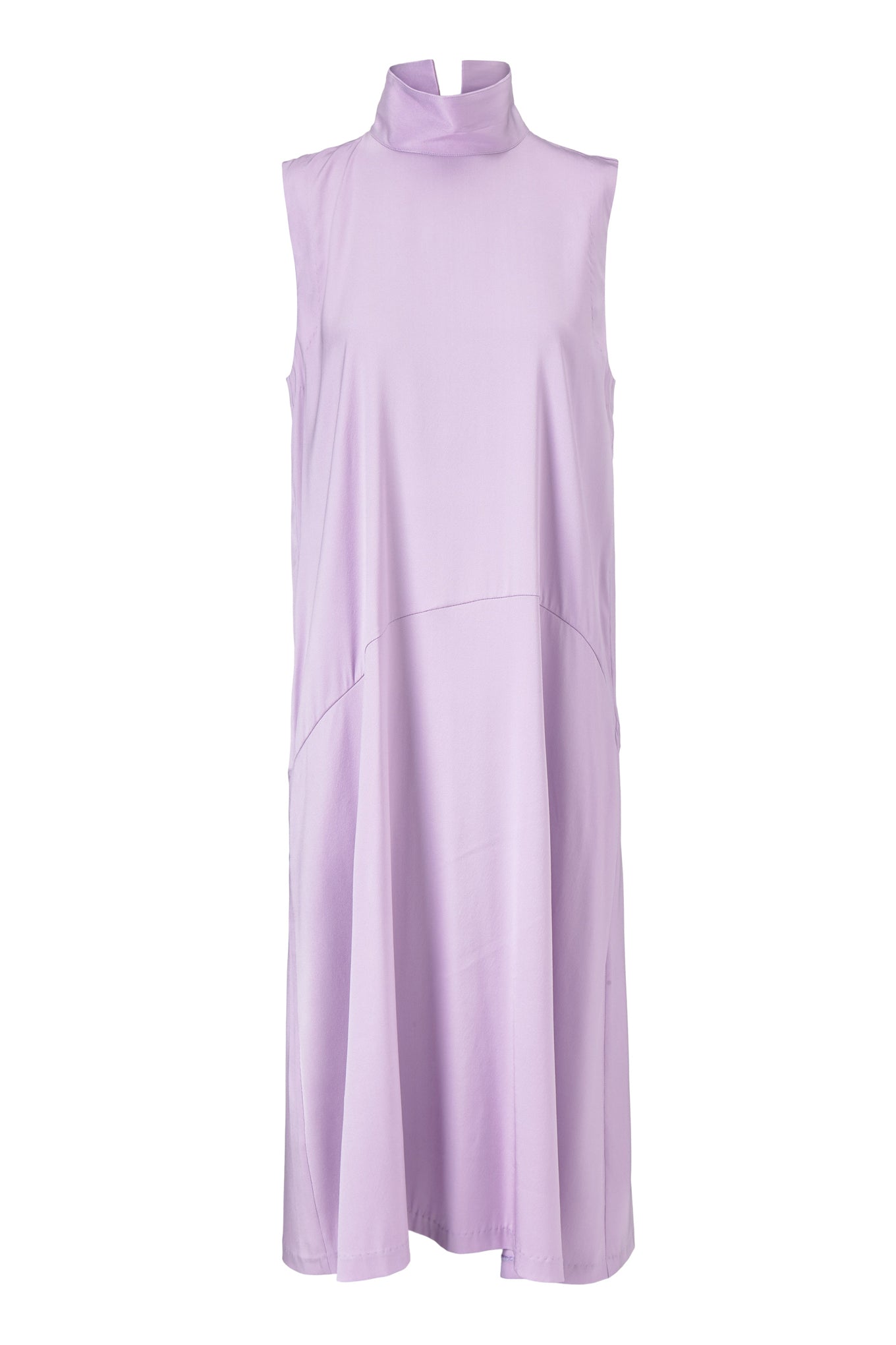 Vienna Dress - Lilac - Silk/Spandex Twill